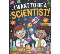 I Want to Be a Scientist! Coloring and Activity Book: With Augmented Reality Messages, Fun Facts, and Trivia Questions, Word Search and More! (When I Grow Up Series)