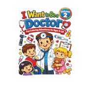 I Want to Be… Doctor: Fun Coloring Adventures for Ages 4-10
