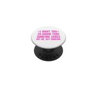 I Want You To Know That Someone Cares PopSockets PopGrip Adhesivo