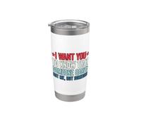 I Want You To Know That Someone Cares Vaso térmico de acero inoxidable de doble pared