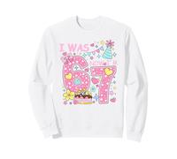 I Was 6 Now I'm 7 Birthday Shirt Girls 7th Birthday Hearts Sudadera