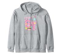 I Was 6 Now I'm 7 Birthday Shirt Girls 7th Birthday Hearts Sudadera con Capucha