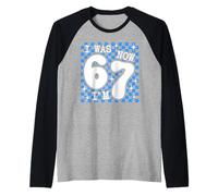 I Was 6 Now I'm 7 Funny 7th Birthday Cool Seven Years Old Camiseta Manga Raglan