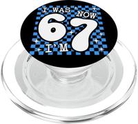 I Was 6 Now I'm 7 Funny 7th Birthday Cool Seven Years Old PopSockets PopGrip para MagSafe