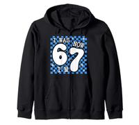 I Was 6 Now I'm 7 Funny 7th Birthday Cool Seven Years Old Sudadera con Capucha