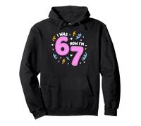 I Was 6 Now I'm 7 Funny 7th Birthday Girl Party Sudadera con Capucha