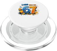I Was 6 Now I'm 7 Skateboard Birthday Shirt Boys 7th Bday PopSockets PopGrip para MagSafe