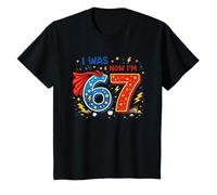 I Was 6 Now I'm 7 Superhero Birthday Shirt Kids 7th Birthday Camiseta