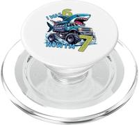 I Was 6 Now Im 7 Years Birthday Kids Boys Girls PopSockets PopGrip para MagSafe
