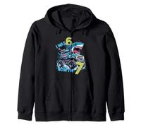 I Was 6 Now Im 7 Years Birthday Kids Boys Girls Sudadera con Capucha