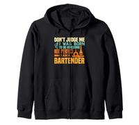 I Was Born To Be Awesome Not I Am A Bartender Sudadera con Capucha