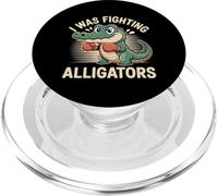 I Was Fighting Alligators Disculpe la Historia Torpe |- PopSockets PopGrip para MagSafe
