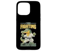 I Was Fighting Alligators Excusa Historia Torpe Carcasa para iPhone 15 Pro MAX