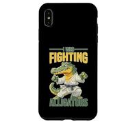 I Was Fighting Alligators Excusa Historia Torpe Carcasa para iPhone XS MAX