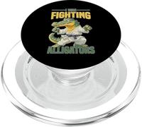 I Was Fighting Alligators Excusa Historia Torpe PopSockets PopGrip para MagSafe