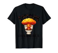 I Was Having Explosive Diarrhea Before It Was Cool Funny Camiseta gráfica económica, Hombre, Negro, S
