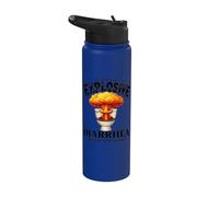 I was Having Explosive Diarrhea Before It was Cool Funny Stainless Steel Insulated Water Bottle