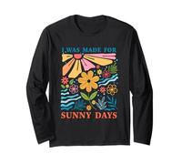 I Was Made For Sunny Days Arte Floral Manga Larga