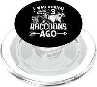 I Was Normal 3 Raccoons Ago PopSockets PopGrip para MagSafe