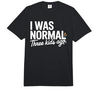 I Was Normal Three Kids Ago Funny Mom Motherhood Comfort Colors Adult Heavyweight T-Shirt