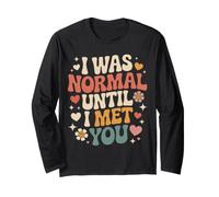 I Was Normal Until I Met You Pareja Caos Amor Manga Larga