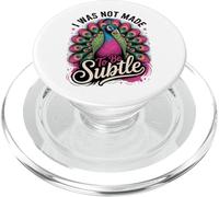 I Was Not Made To Be Subtle Extrovertida Mujer PopSockets PopGrip para MagSafe