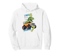 I Was Six Now I'm Seven Easter Bunny 67 Meme 7th Birthday Sudadera con Capucha