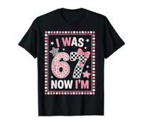 I Was Six Now I'm Seven Years Old Birthday 7th Kids Funny 67 Camiseta