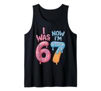 I Was Six Now I'm Seven Years Old Birthday 7th Kids Funny 67 Camiseta sin Mangas