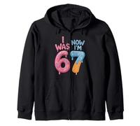 I Was Six Now I'm Seven Years Old Birthday 7th Kids Funny 67 Sudadera con Capucha