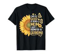 I Was So Good At Being A Mom I Got Promoted To Grandma Camiseta