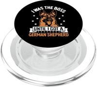 I Was The Boss Until I Got A German Shepherd PopSockets PopGrip para MagSafe