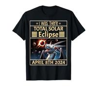 I Was There Total Solar Eclipse Funny Dragon 8 de abril de 2024 Camiseta