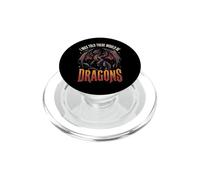 I Was Told There Would Be Dragons PopSockets PopGrip para MagSafe