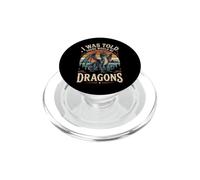 I Was Told There Would Be Dragons PopSockets PopGrip para MagSafe