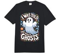 I Was Told There Would Be Ghosts Funny Halloween Kids Boys Comfort Colors Adult Heavyweight T-Shirt