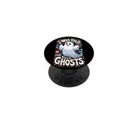 I Was Told There Would Be Ghosts Funny Halloween Kids Boys PopSockets PopGrip Adhesivo