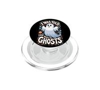I Was Told There Would Be Ghosts Funny Halloween Kids Boys PopSockets PopGrip para MagSafe