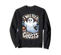 I Was Told There Would Be Ghosts Funny Halloween Kids Boys Sudadera