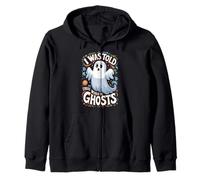 I Was Told There Would Be Ghosts Funny Halloween Kids Boys Sudadera con Capucha
