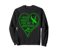 I Wear Green For My Brother - Mental Health Awareness 2026 Sudadera
