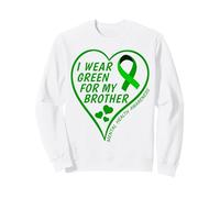 I Wear Green For My Brother - Mental Health Awareness 2026 Sudadera