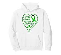 I Wear Green For My Brother - Mental Health Awareness 2026 Sudadera con Capucha
