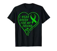 I Wear Green For My Friend - Mental Health Awareness 2026 Camiseta