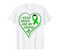 I Wear Green For My Friend - Mental Health Awareness 2026 Camiseta