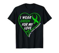 I Wear Green For My Love - Mental Health Awareness Day 2026 Camiseta