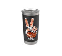 I Wear Orange for Every Stolen Native Child Native American Vaso térmico de acero inoxidable de doble pared
