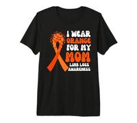 I Wear Orange For My Mom - Cinta de concienciación sobre la pérdida de extremidades Camiseta Premium