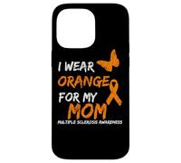 I Wear Orange For My Mom Multiple Sclerosis Ribbon Carcasa para iPhone 14 Pro MAX