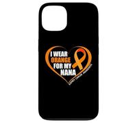 I Wear Orange For My Nana Kidney Cancer Awareness Month 2025 Carcasa para iPhone 13